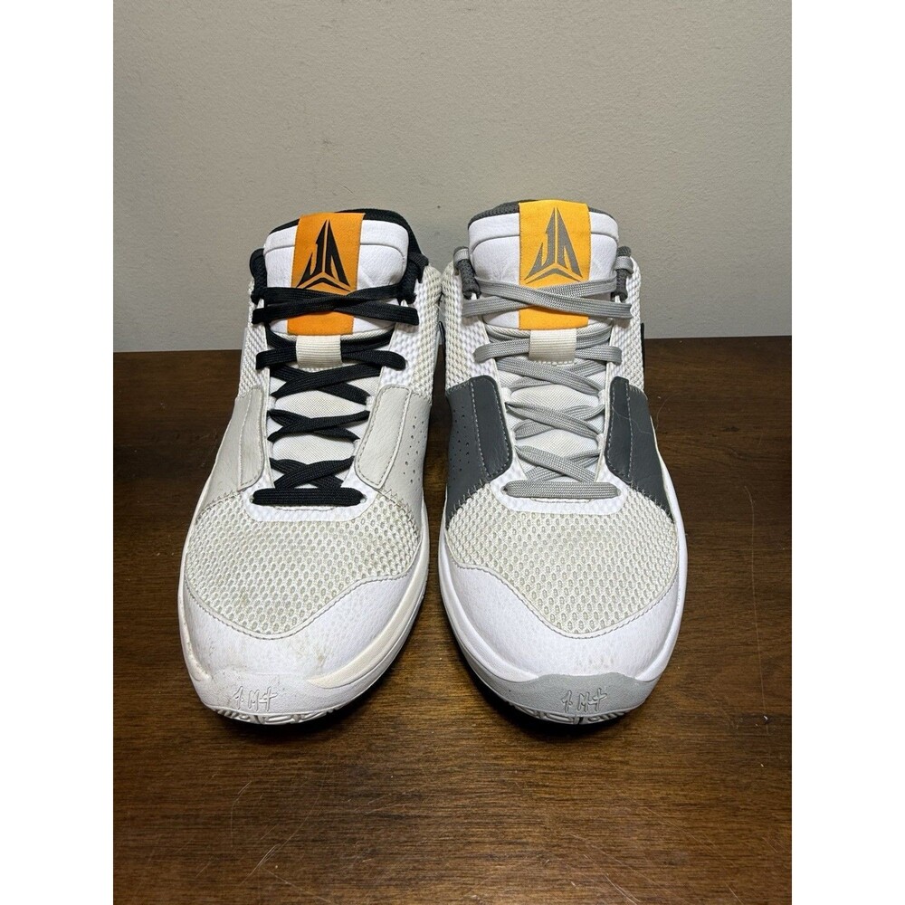Nike Ja 1 Light Smoke Grey Sneaker White Gray Black Yellow DR8785-100 2023 8.5M - Picture 3 of 10